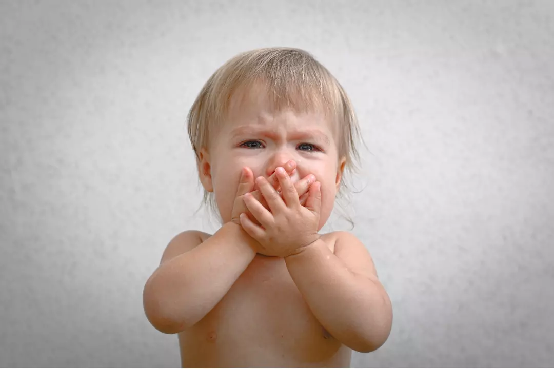 Teething baby crying hysterically No problem here is what you do