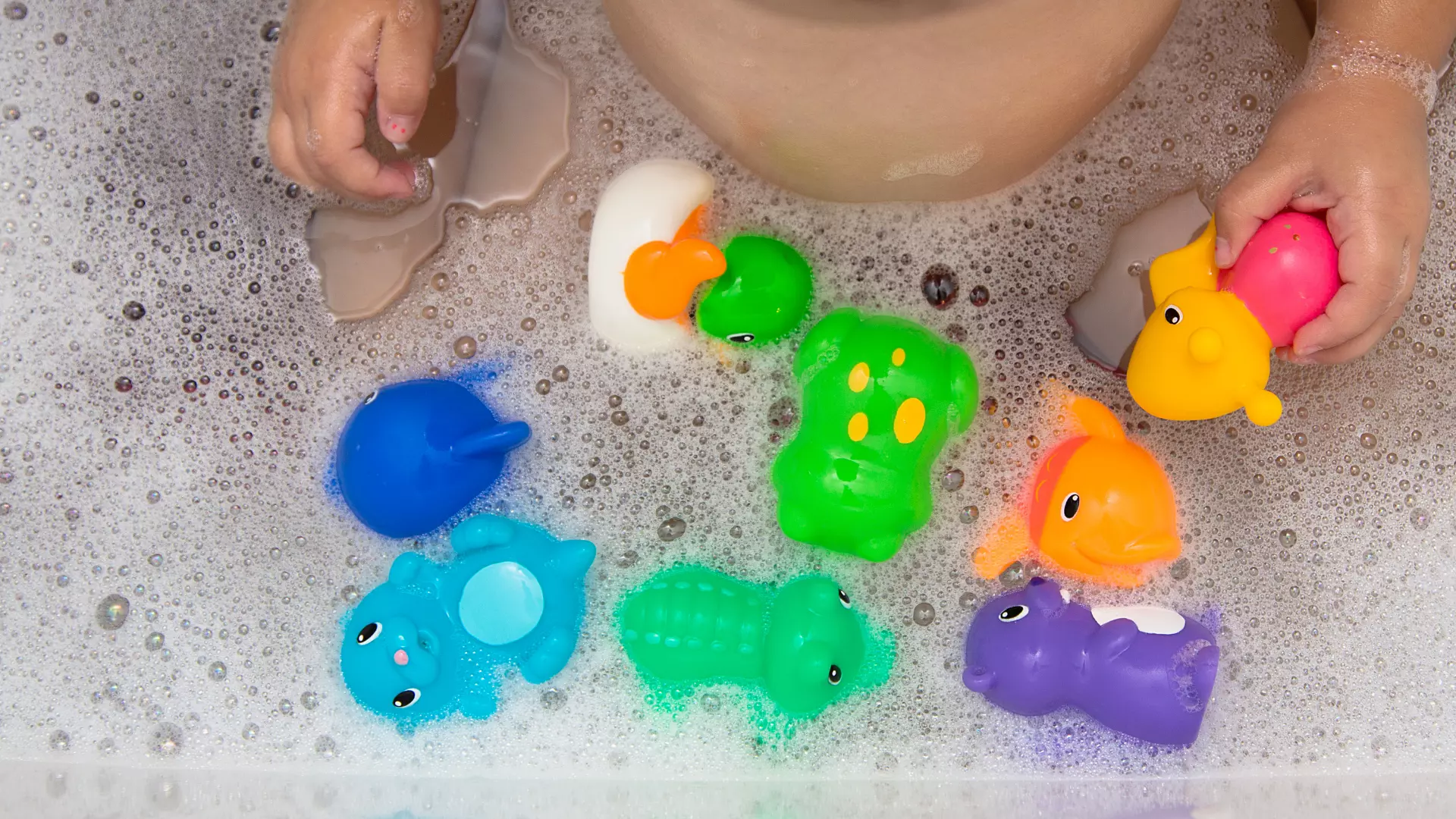 How to clean and disinfect moldy bath toys