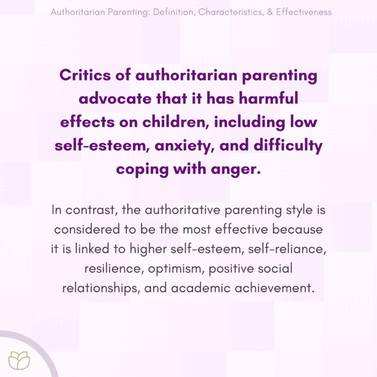 The Long-Term Effects of Authoritarian Parenting